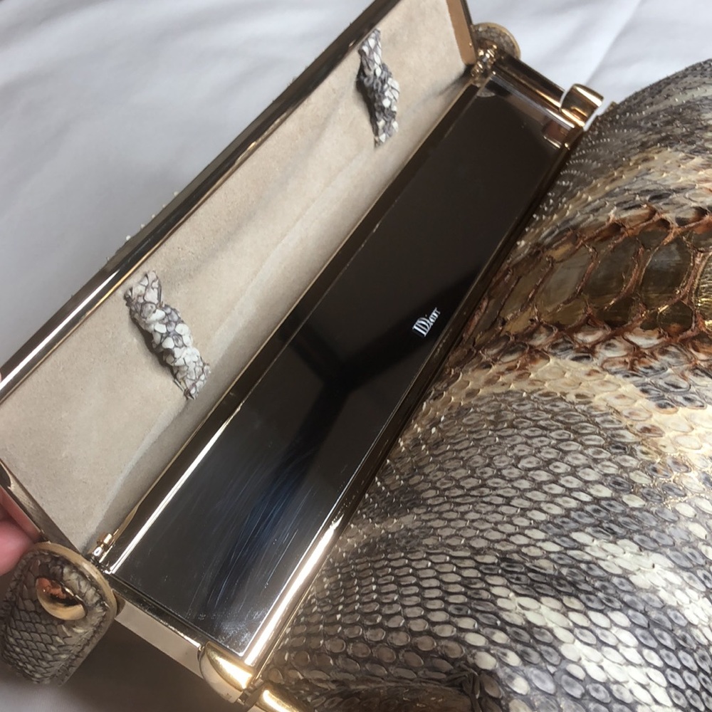 Christian Dior Rare Python Handbag - Picture 10 of 15